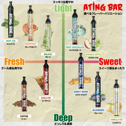 ATING BAR 1000回 吸引